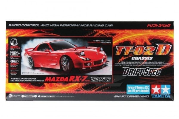 1/10 Mazda RX-7 (FD3S) Drift TT-02D
