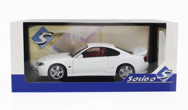 Solido 1804306 1/18 Ölçek, Nissan Silvia Spec. S15 R Aero, Aspen White, Sergilemeye Hazır Metal Araba Modeli