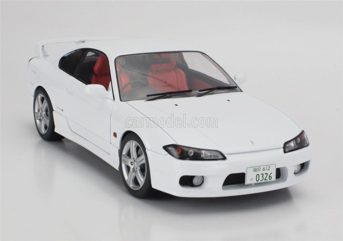 Solido 1804306 1/18 Ölçek, Nissan Silvia Spec. S15 R Aero, Aspen White, Sergilemeye Hazır Metal Araba Modeli