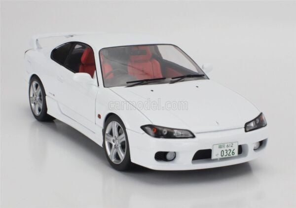 Solido 1804306 1/18 Ölçek, Nissan Silvia Spec. S15 R Aero, Aspen White, Sergilemeye Hazır Metal Araba Modeli