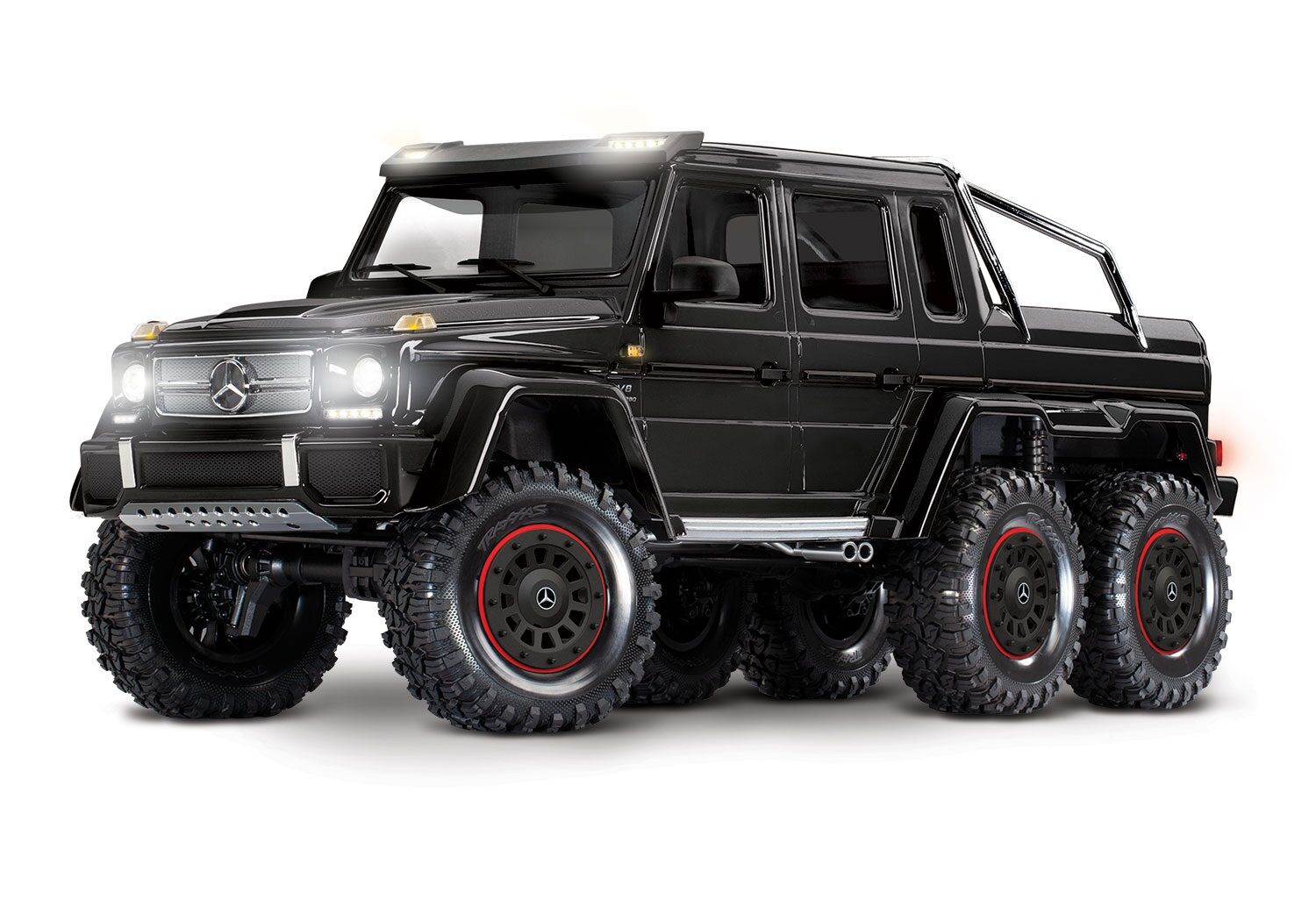 Traxxas TRX-6 Mercedes-Benz G63 AMG 6x6 Siyah