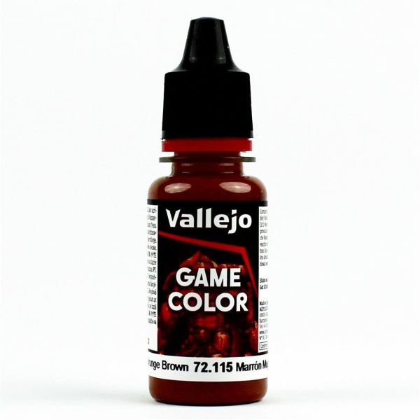Vallejo 72115 18 ml. Grunge Brown, Game Color Serisi Model Boyası