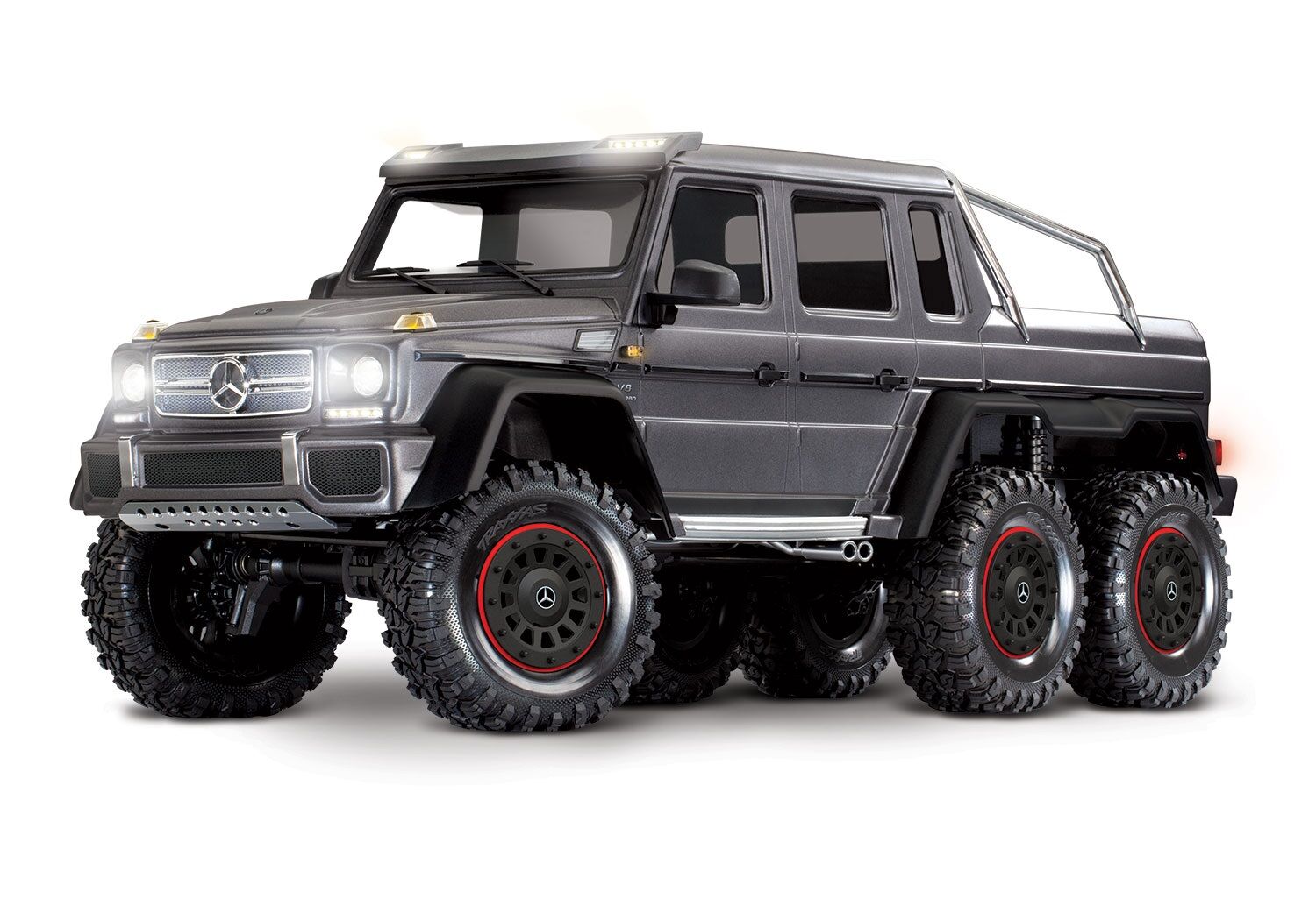 Traxxas TRX-6 Mercedes-Benz G63 AMG 6x6 Gri