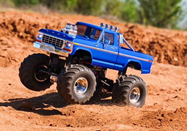Traxxas TRX-4MT 1/18 Ford F-150 Mavi