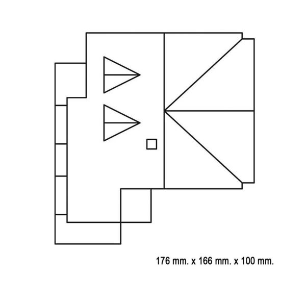 Faller 130394 1/87 Ölçek, Modern Ev, Plastik Model Kiti
