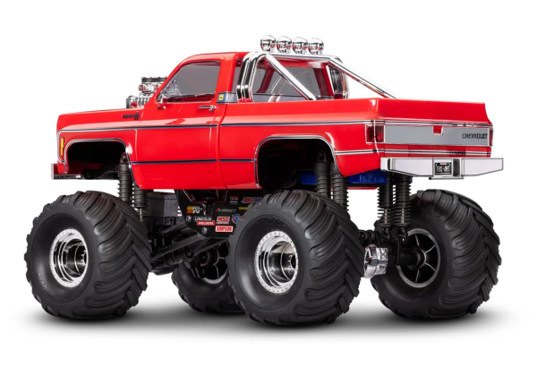Traxxas TRX-4MT 1/18 Chevrolet K10 Kırmızı