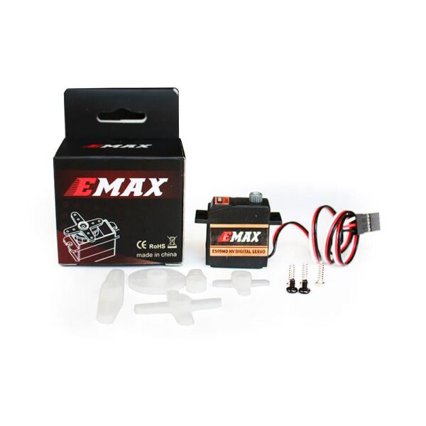Emax ES09MD HV Dijital Metal Dişli Mikro Servo 13.5g (Tork 3.1Kg)