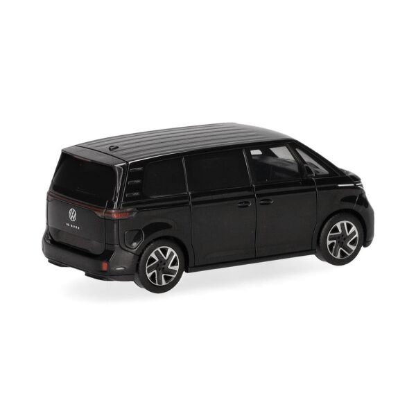 Herpa 421157-002 1/87 Ölçek, VW ID Buzz, Siyah, Sergilemeye Hazır Model Araç