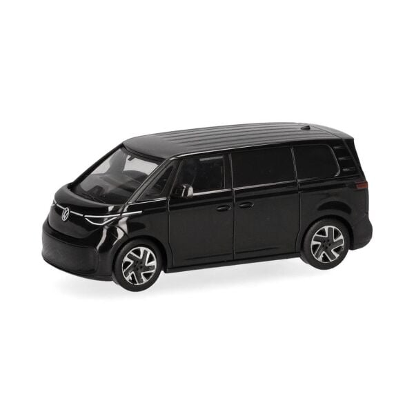 Herpa 421157-002 1/87 Ölçek, VW ID Buzz, Siyah, Sergilemeye Hazır Model Araç
