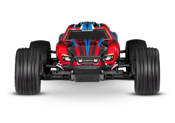 Traxxas Rustler HD 1/10 2WD + USB Şarj Aleti Kırmızı