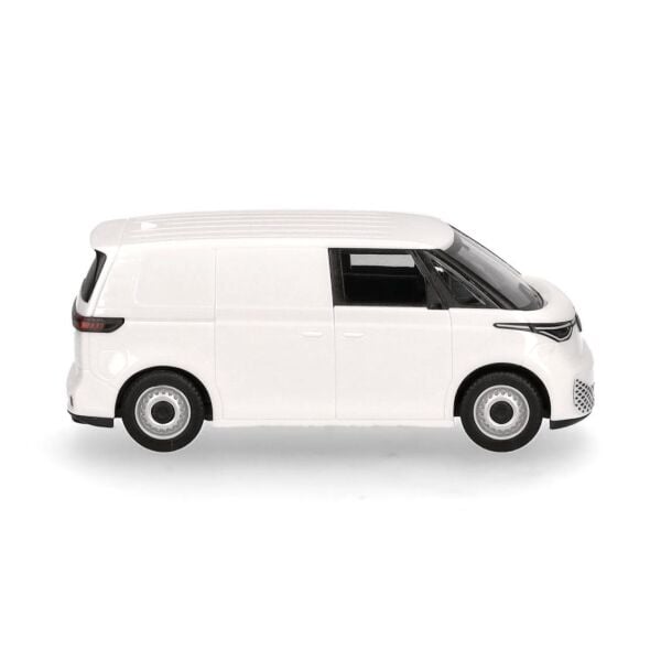 Herpa 421164 1/87 Ölçek, VW ID. Buzz Cargo Kamyonet, Beyaz, Sergilemeye Hazır Model Araç