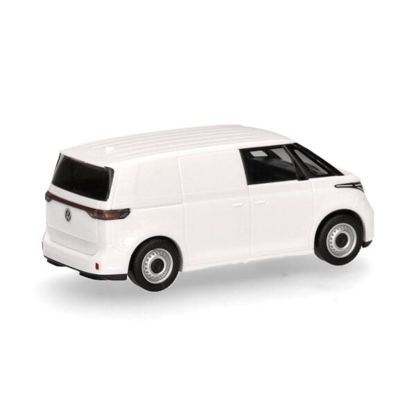 Herpa 421164 1/87 Ölçek, VW ID. Buzz Cargo Kamyonet, Beyaz, Sergilemeye Hazır Model Araç