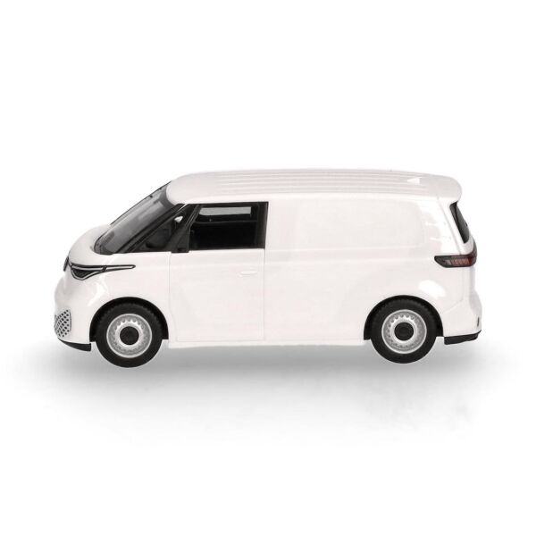 Herpa 421164 1/87 Ölçek, VW ID. Buzz Cargo Kamyonet, Beyaz, Sergilemeye Hazır Model Araç