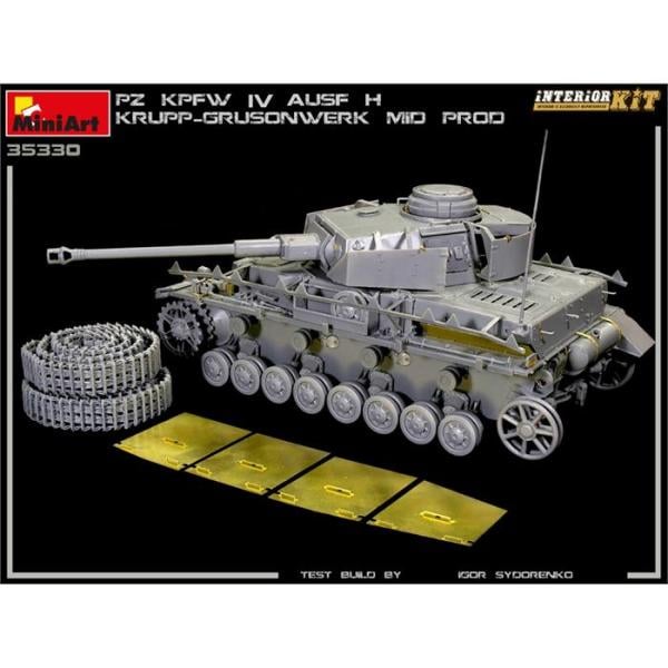 MiniArt Pz. Kpfw. IV Ausf H Krupp - Grusonwerk Mid. Prod. Ağustos-Eylül 1943 Interior Kit