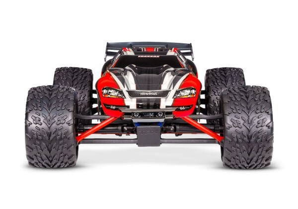 Traxxas 1/16 E-Revo® 4x4 + USB-C Şarj Aleti Kırmızı