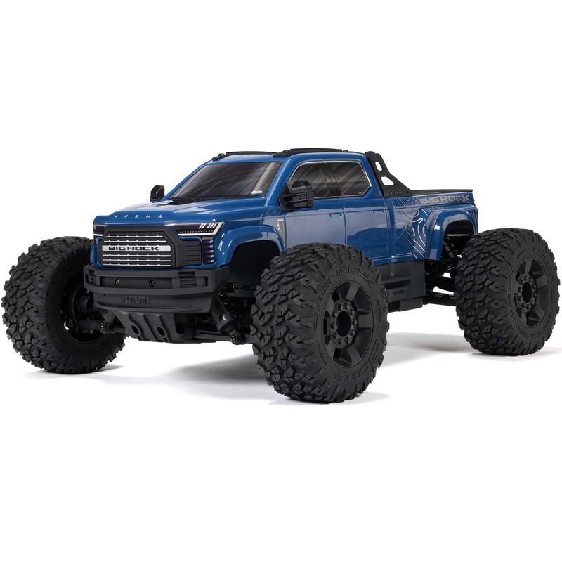 ARRMA 1/10 BIG ROCK 223S DSC 4X4 RTR Brushless Monster Truck Mavi