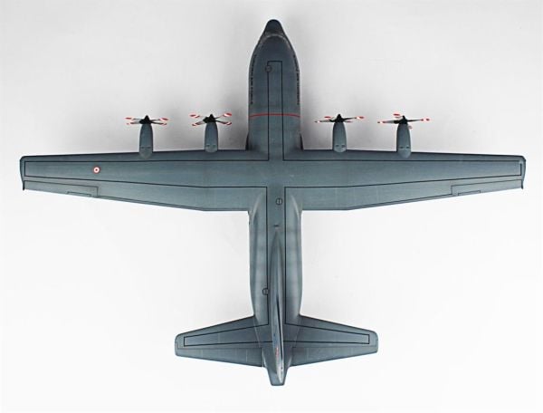 QD140 1/144 Ölçek, C-130 B Hercules Sergilemeye Hazır Plastik Uçak Maketi