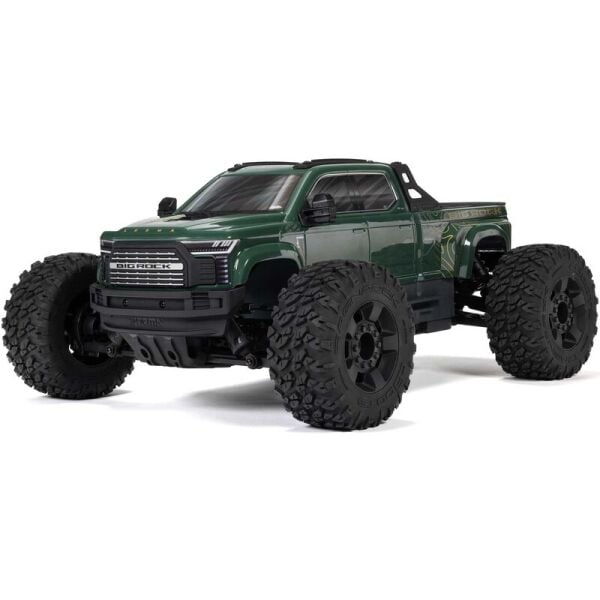 ARRMA 1/10 BIG ROCK 223S DSC 4X4 RTR Brushless Monster Truck Yeşil