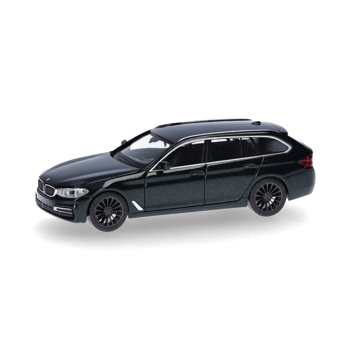 Herpa 430708-004 1/87 Ölçek, BMW 5 Touring, Oxford Yeşili, Sergilemeye Hazır Model Araç