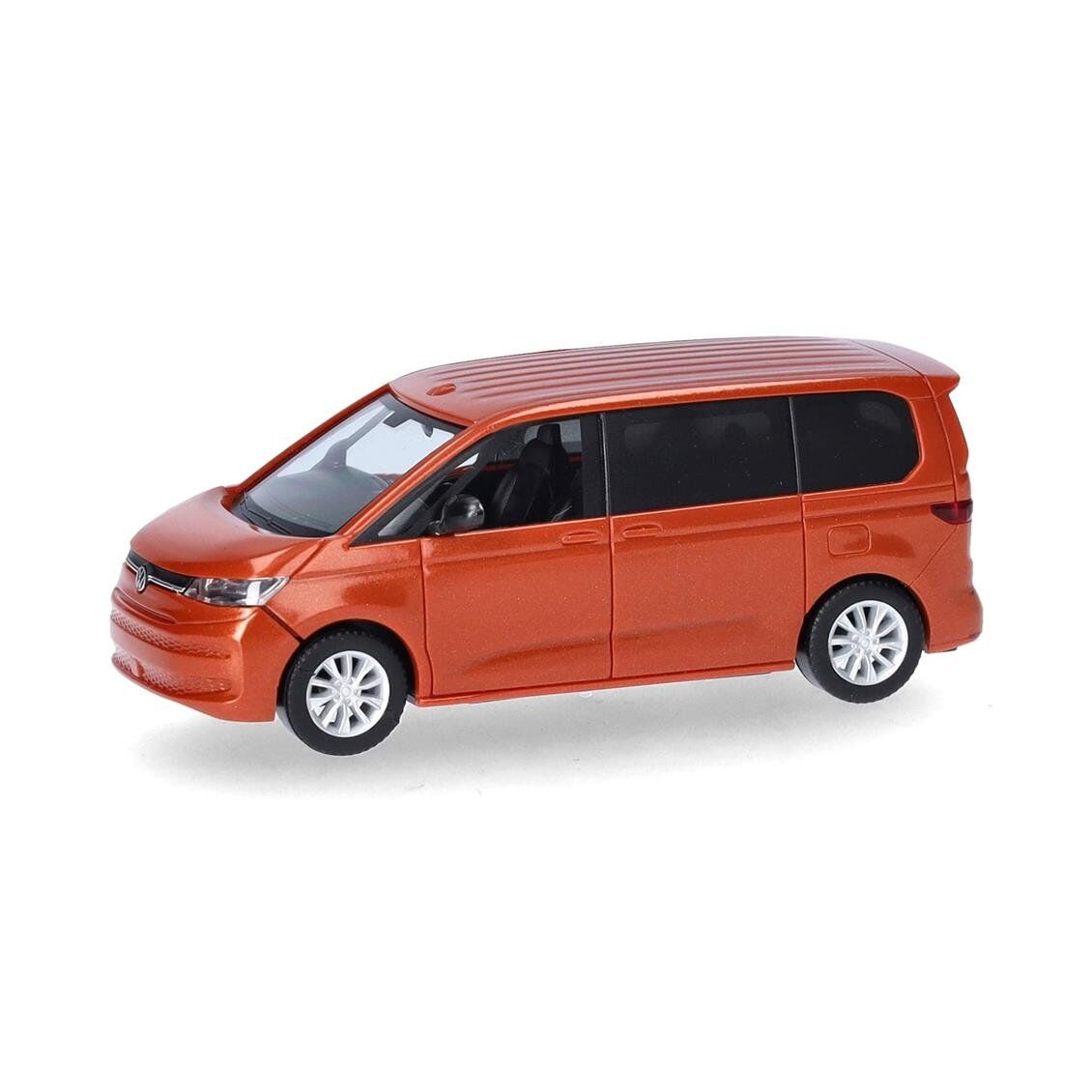 Herpa 431156 1/87 Ölçek, VW Multi Van Minibüs, Metalik Turuncu, Sergilemeye Hazır Model Araç