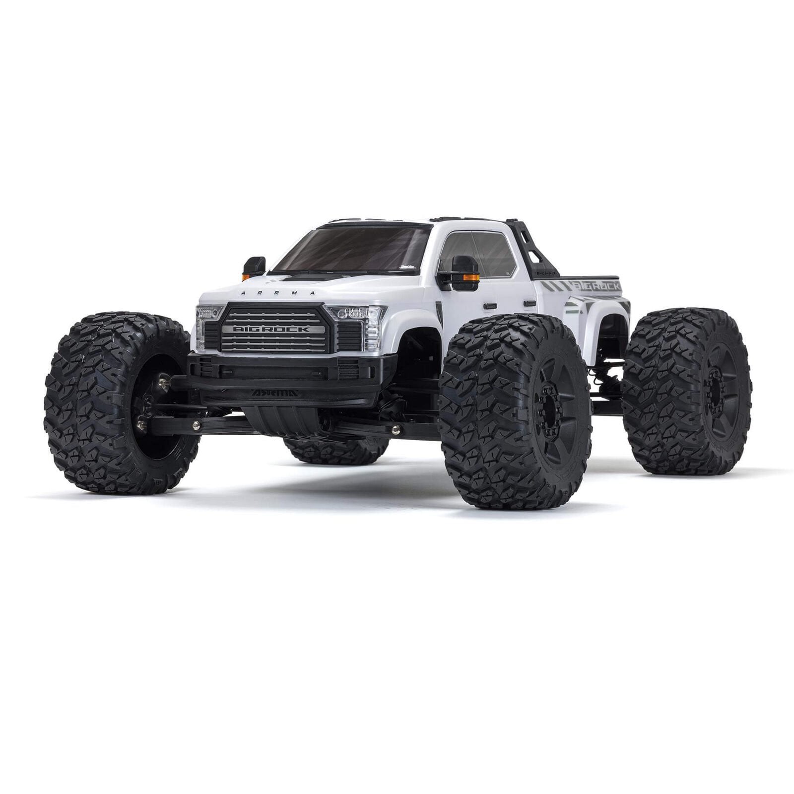 ARRMA 1/7 BIG ROCK 6S 4X4 BLX Monster Truck RTR Beyaz