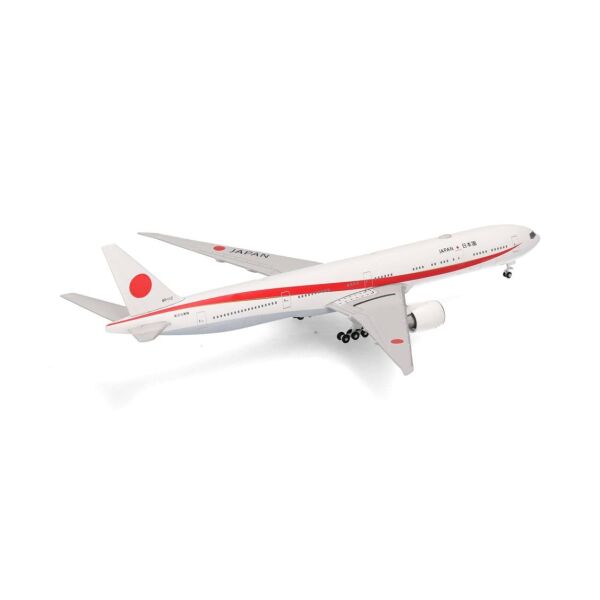 Herpa 532778-001 1/500 Ölçek, 777-300ER Japonya Hava Savunma Kuvvetleri (JASDF), Metal, Sergilemeye Hazır Model Yolcu Uçağı