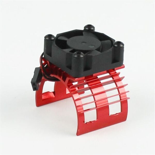 Fanlı, Alüminyum Motor Soğutucu, 1/10 Araçlar için, Turuncu
