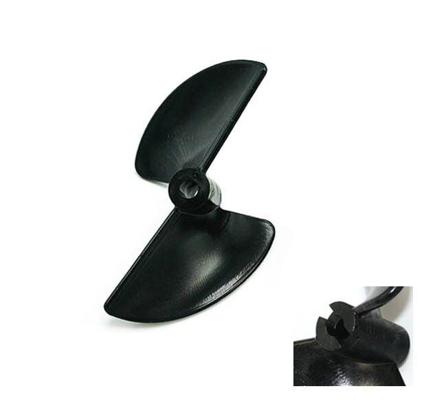 2 Palli Tekne Pervanesi (70×1.4×d5mm) Sağ D. 6.8g (1 Adet)