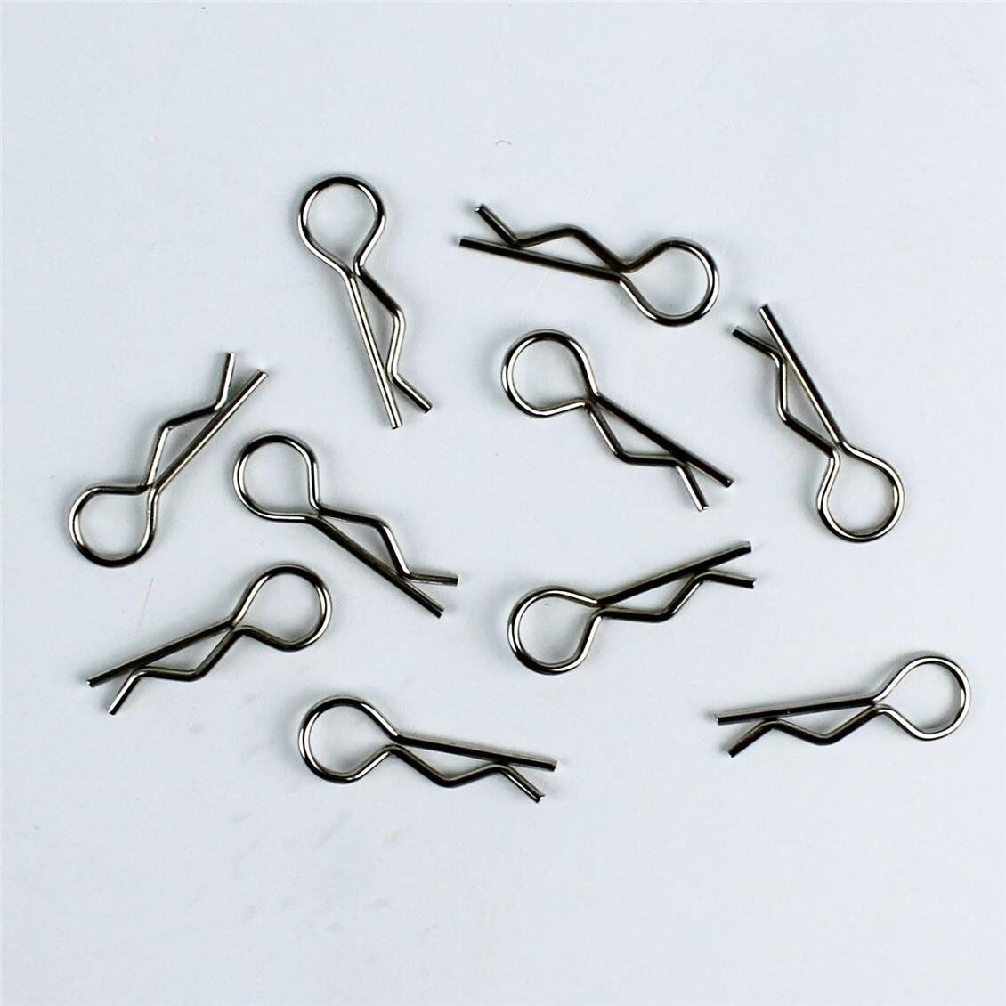 1/10 Ölçek Araç Kaportası Metal Klipsi, 10 Adet