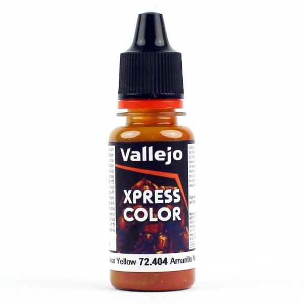Vallejo 72404 18 ml. Nuclear Yellow, Xpress Game Color Serisi Model Boyası