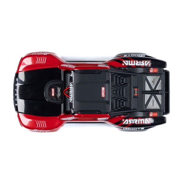 ARRMA 1/16 MOJAVE GROM 4X4 RTR Brushed Desert Truck (Pil + Şarj Dahil) Kırmızı