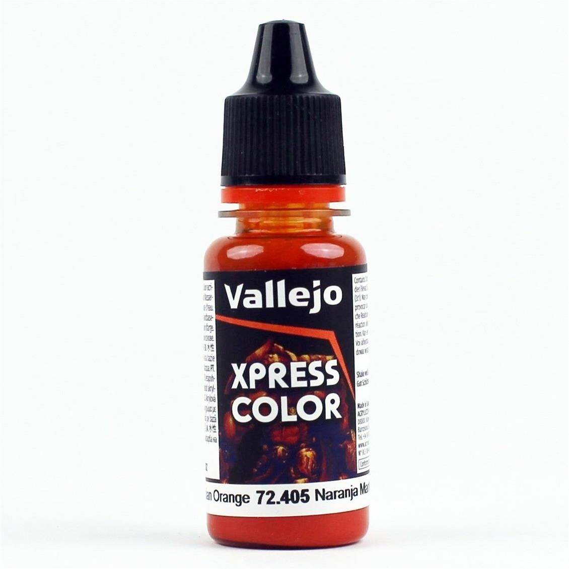 Vallejo 7240518 ml. Martian Orange, Xpress Game Color Serisi Model Boyası