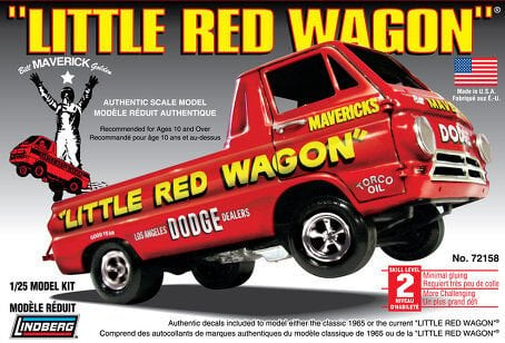 1/25 DODGE LITTLE RED WAGON