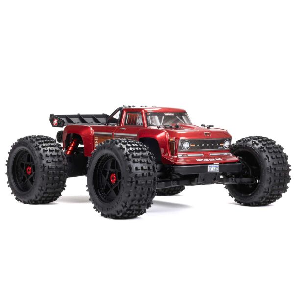 ARRMA 1/10 Outcast 4S BLX Brushless RTR 1/10 Stunt Truck Kırmızı
