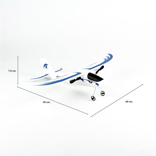 FX802 Eagle, 40 cm. Kanat, 30cm. Epo Gövdeli, 3.7 Volt 300 mAh Batarya, Usb Şarj Aletli, 3 Kanallı 2.4Ghz Uzaktan Kumandalı Mod