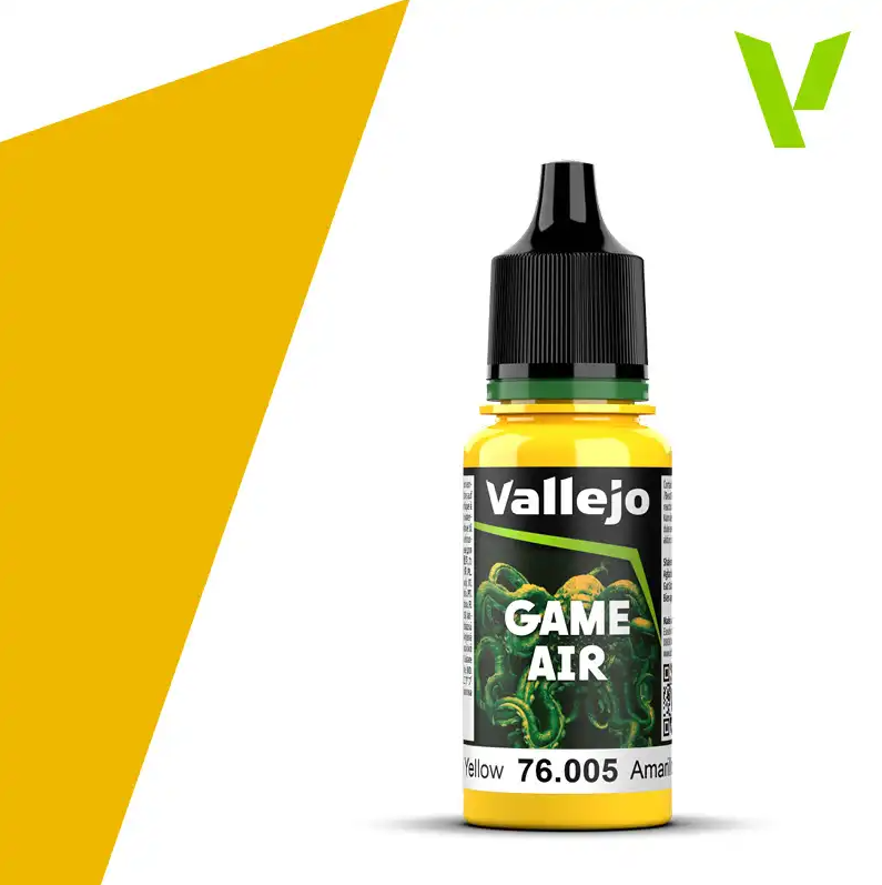 Vallejo 76005 18 ml. Moon Yellow, Model Air Serisi Model Boyası
