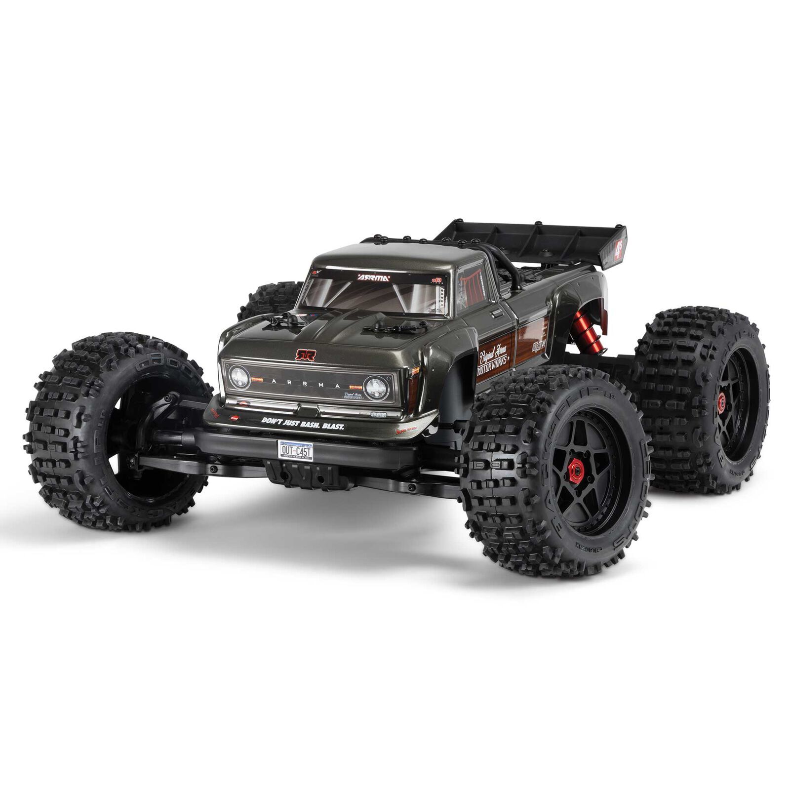 ARRMA 1/10 Outcast 4S BLX Brushless RTR 1/10 Stunt Truck Siyah