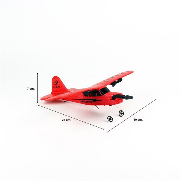 FX803 Piper Cup J3, 30 cm. Kanat, 23 cm. Epo Gövdeli, 3.7 Volt 150 mAh Batarya, Usb Şarj Aletli, 3 Kanallı 2.4Ghz Uzaktan Kuman