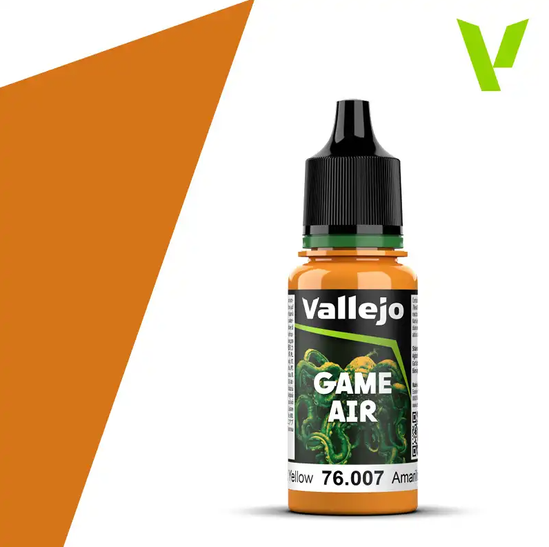 Vallejo 76007 18 ml. Gold Yellow, Model Air Serisi Model Boyası