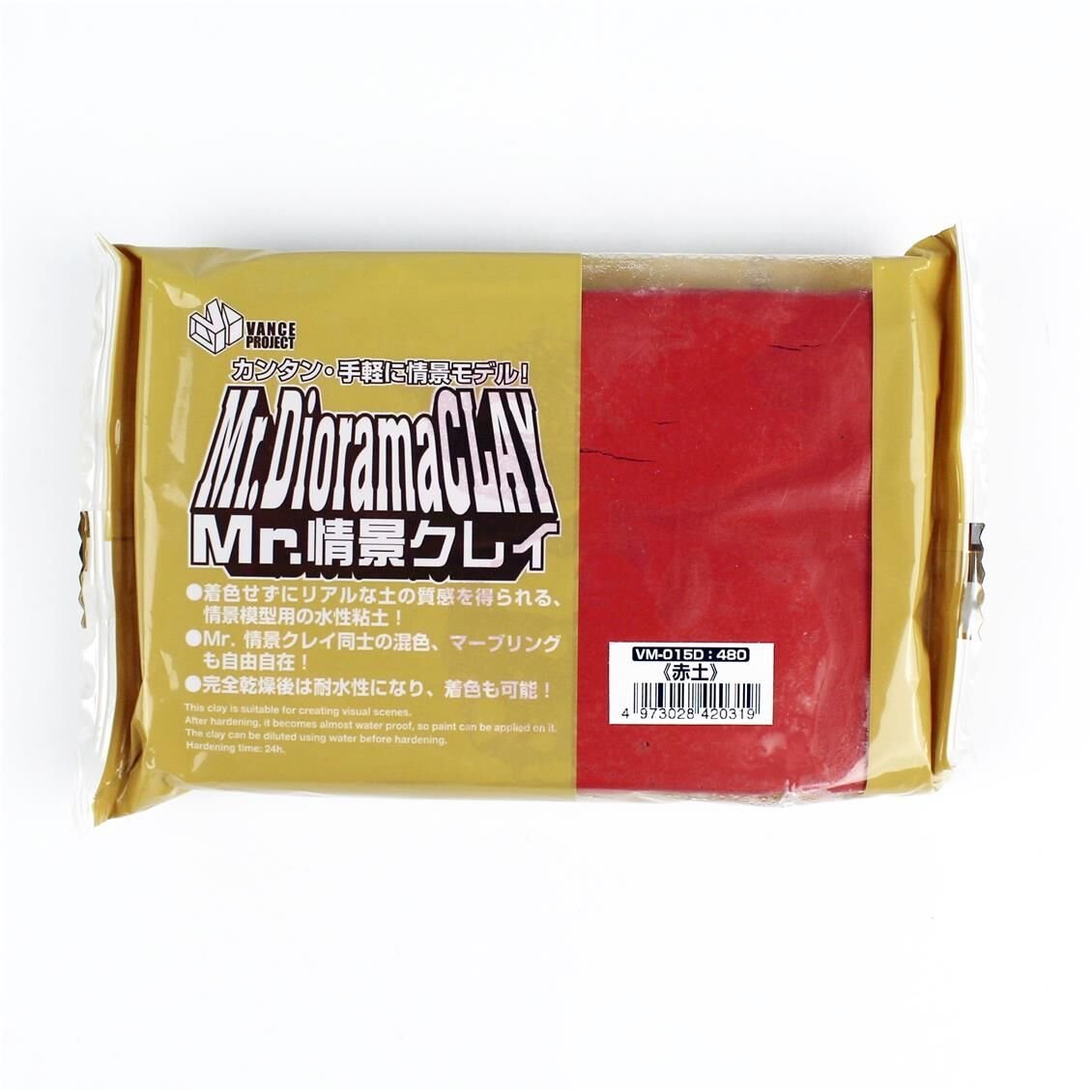 Mr.Hobby VM-015D 300 gr. Mr.Clay Kırmızı Toprak Yüzey Dokusu