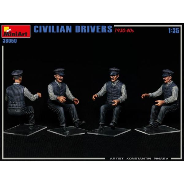MiniArt Sivil Sürücüler (1930-40'lar)