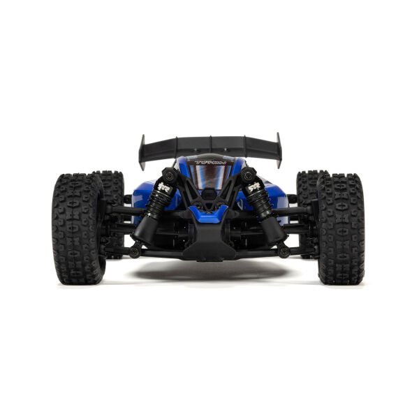 ARRMA 1/14 TYPHON GROM 223S DSC 4X4 RTR Brushless Buggy (Pil + Şarj Aleti Dahil) Mavi