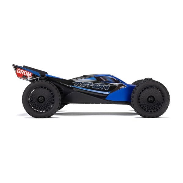 ARRMA 1/14 TYPHON GROM 223S DSC 4X4 RTR Brushless Buggy (Pil + Şarj Aleti Dahil) Mavi