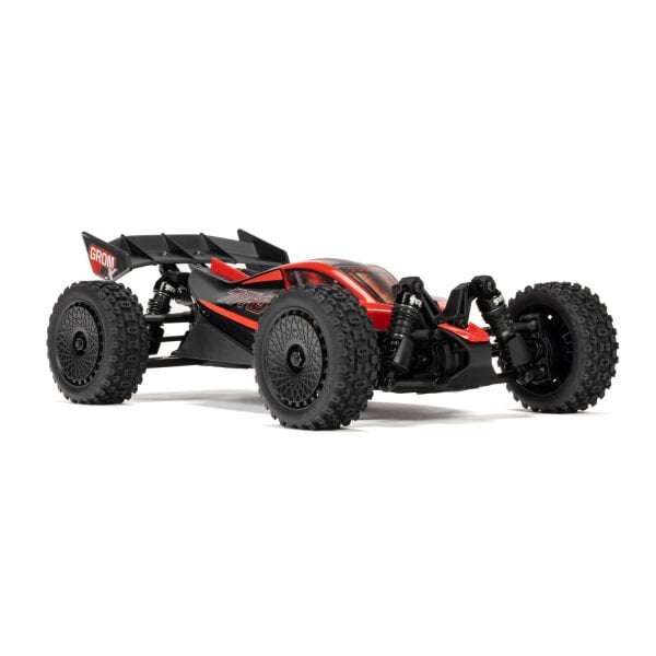 ARRMA 1/14 TYPHON GROM 223S DSC 4X4 RTR Brushless Buggy (Pil + Şarj Aleti Dahil) Kırmızı