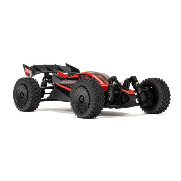 ARRMA 1/14 TYPHON GROM 223S DSC 4X4 RTR Brushless Buggy (Pil + Şarj Aleti Dahil) Kırmızı