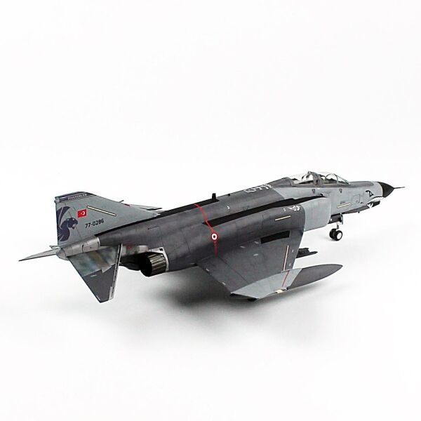 QD179 1/72 Ölçek, F-4E Phantom II, Terminatör, 111.Filo Panterler, Sergilemeye Hazır Savaşl Uçağı Modeli