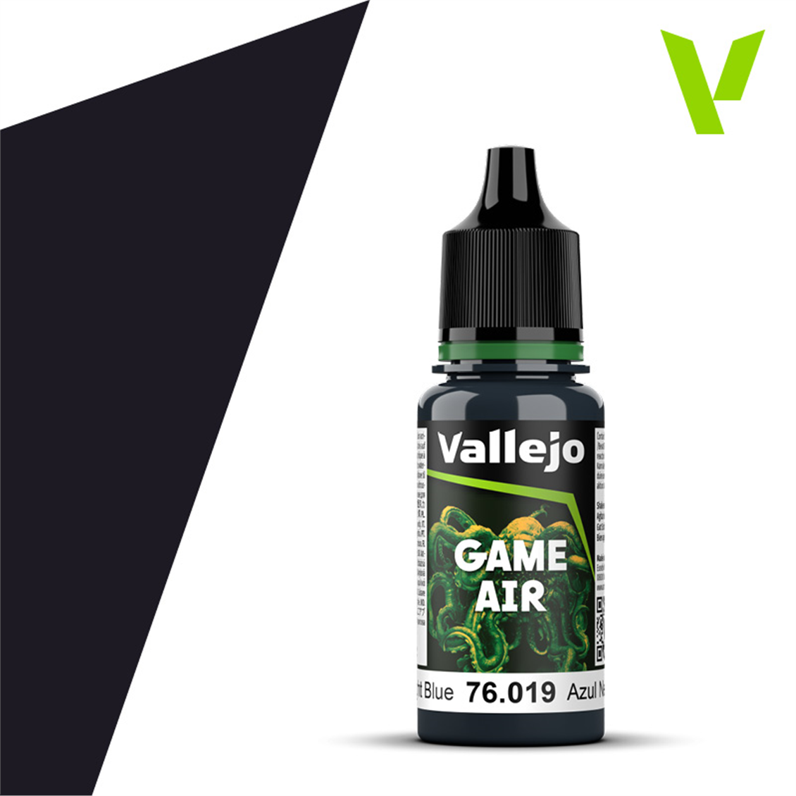 Vallejo 76019 18 ml. Night Blue, Model Air Serisi Model Boyası