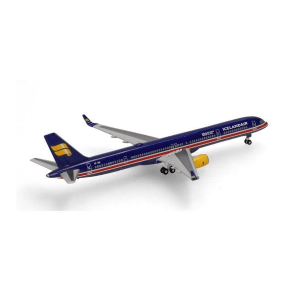 Herpa 538237 1/500 Ölçek, Icelandair Boeing 757-300 (100 Years Icelandic Independence) TF-ISX, Metal, Sergilemeye Hazır Model Y