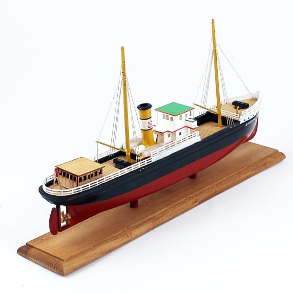 QD404 1/160 Ölçek, 34 cm. BANDIRMA Gemisi, Sergilemeye Hazır, Plastik Gemi Modeli
