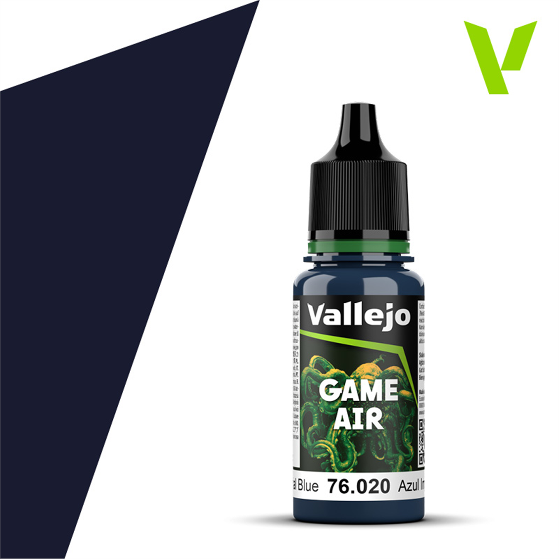 Vallejo 76020 18 ml. Imperial Blue, Model Air Serisi Model Boyası